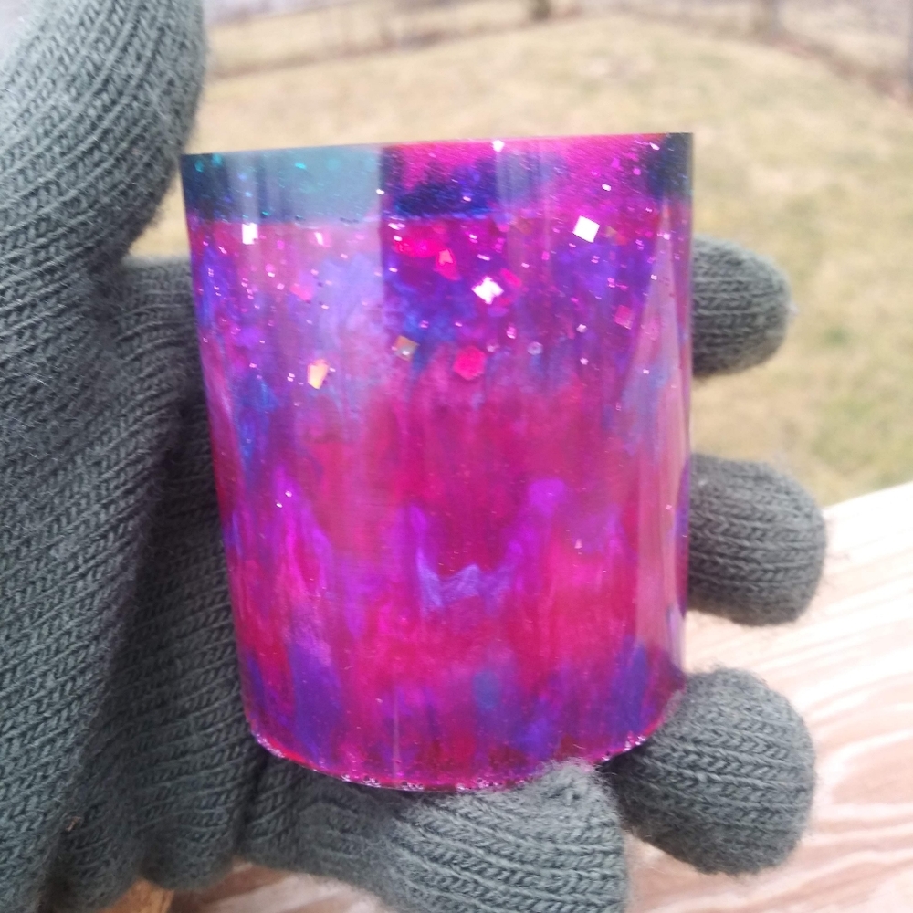 ๐SOLD๐HAND CRAFTED Galaxy Pen Holder Resin Art - Picture 8 of 16